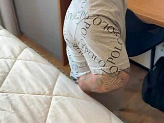 Husband Left Her Alone I Kept Her Company With Creampie