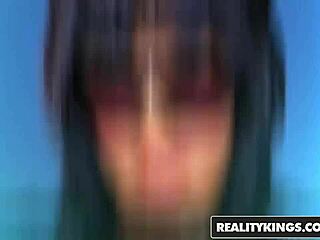 Rachael Madori Rips Clothes for Huge Monster Cock Anal and Facial