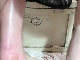 Huge Dildos Stretch My Tight Holes Wide Open