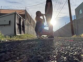 public pussy eating and car sex 😏