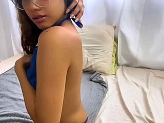 Very Horny Stepsister In Her Bed!