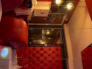 Skinny milf with huge ass fucks friend from party