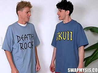 Beavis и Butthead ебут пышную задницу миниатюрной 18+ Hazel Moore в табу-любительском