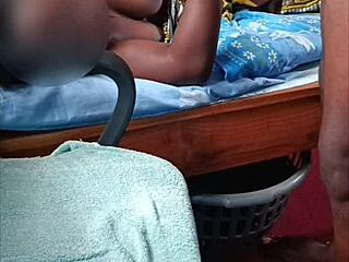 In this clip, a real african amateur couple enjoys a huge cumshot on sheer.