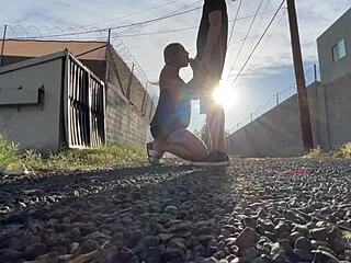 public pussy eating and car sex 😏