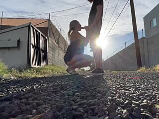 public pussy eating and car sex 😏