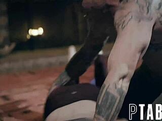 Bratty hollywood actress casey calvert loses sex bet with stuntman