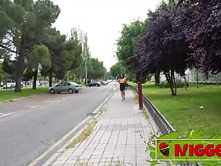 Lucy says, 'I'm back for young black cocks in my mature pussy.'