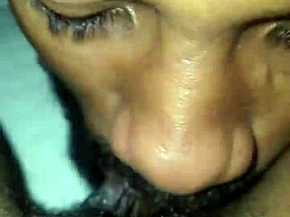 Ebony Girl Gets Pussy Eaten By Black Lover