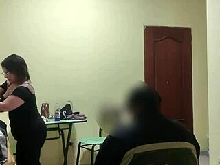 Damn! Banging the maid, that dirty slut, in part 1!