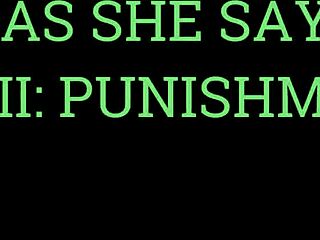 Obey her commands for brutal punishment with strapon anal in part 2. She owns every move you make.