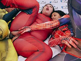 I’m obsessed with Wolverine eating Deadpool’s ass and Spiderman’s load