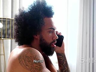 Bad ass masseuse rides client hard in pickup bed outdoors