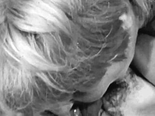 Hot Damn! Vintage Lesbians Dive into Hairy Pussy!