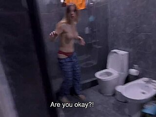 ألعاب رطبة مع أخت الزوج تؤدي إلى قذف عاطفي في الكس