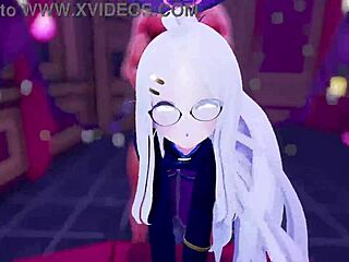 Hina With Glasses In 3D Cartoon Anime Hentai Adventure