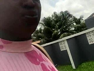 That crazy girl twerks on the landlord's bed while he's away.