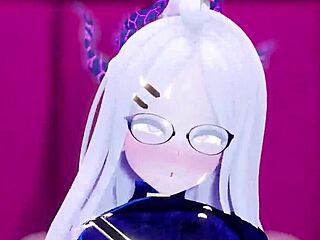 Hina With Glasses In 3D Cartoon Anime Hentai Adventure