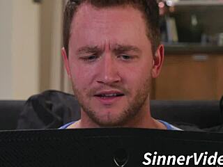 Stepmom helps stepson with his problem