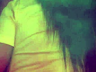 Horny brunette stripper rips clothes for intense masturbation on stage.