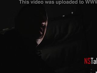 Bound redhead gets bred on the bed