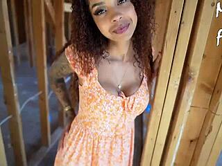 Wife Fucks Construction Worker While Husband Away