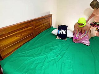 Stepsister's husband bangs me raw in passionate homemade latina action