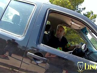 small tits slut lizzy doll shares cock with blonde