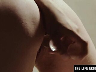 Muffling Her Screams With A Ballgag As She Dildos Her Wet Pussy