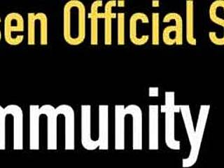 Jelena Jensen soaps up her tushie during shower time in jacuzzi, masturbating softly