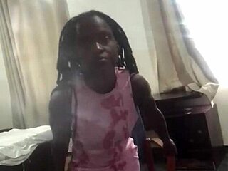 That crazy girl twerks on the landlord's bed while he's away.