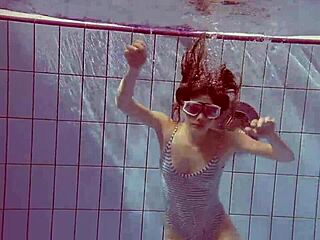 Sexy Russian Teen Libuse Shows Petite Tits