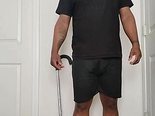 Holy Shit! Morning strip down to spread those cheeks wide open!