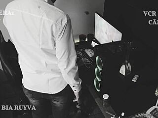 Hidden camera caught my boss massaging me! Will his wife ever find out?