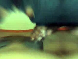 Masked Whore Swallows Every Drop