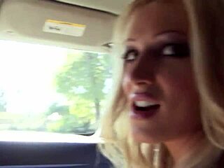 diana doll, blonde babe, struggles with giant cock in intense session