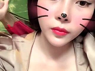 Asian Chick with Big Tits Goes Wild in Bigo Live Sex.