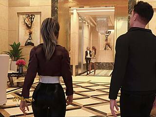 being a dik with josy and maya in sexy outfits 😍