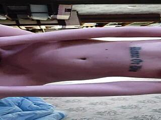 waking up to morning fun with my redhead girlfriend in doggystyle