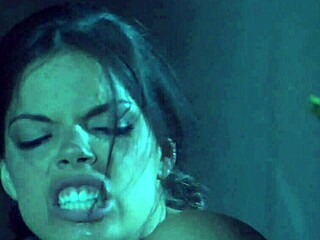 Brooke Ballentyneがチャップスで激しく騎乗、中出しでメチャクチャ