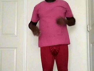 Muscular Bodybuilder Shows Off Chest And Abdominal Muscles During Workout