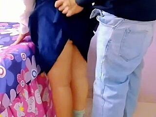 Virgin ass given up after begging on holiday trip