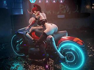 Giant Cock Futanari Dominates Demon Ladies