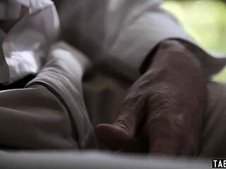 sexual gets a visit from a teen 18+ cheerleader