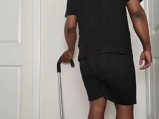 Good morning, spreading buttocks open