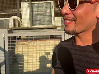 lingerie princess takes big cock outdoors