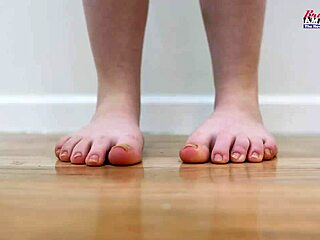 Petite Blonde Annie Archer Bent Over For Twat Fuck And Tit Cum.