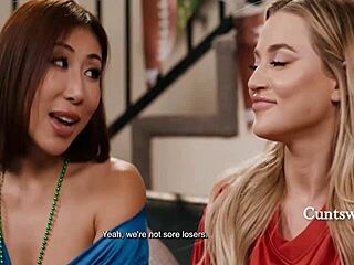 Girls gang scissor with Blake Blossom