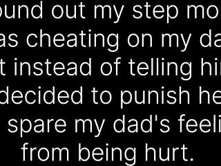 Stepmom Caught Cheating, Bent Over for Big Cock Punishment. Curvy Mature Creampied in Wild Affair.