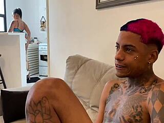 Man, Amanda Souza invited me over and let this young guy live his dream by pounding her tight backdoor!